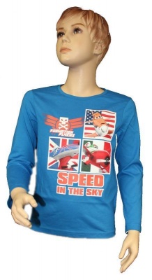 Disney Planes Juniors Age 3 (98cm) Speed In The Sky Long Sleeve T-shirt RRP 9.99 CLEARANCE 4.99